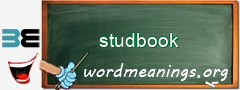 WordMeaning blackboard for studbook